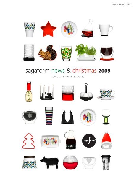 sagaform news & christmas 2009 - Yrityslahja.net