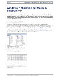 Zum Artikel (PDF) - Matrix42