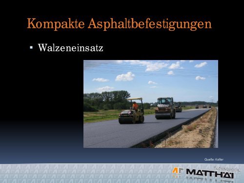 kompakte asphaltbefestigungen