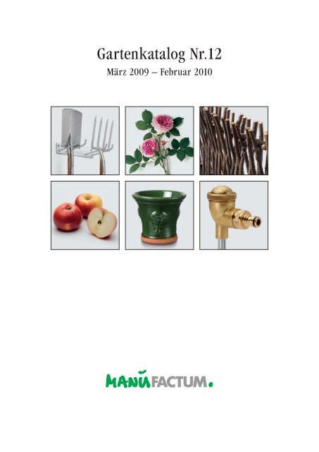 Gartenkatalog Nr.12 - Manufactum