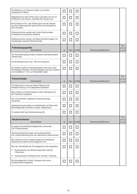 Gefährdungsbeurteilungen - Arbeitssicherheit und ...