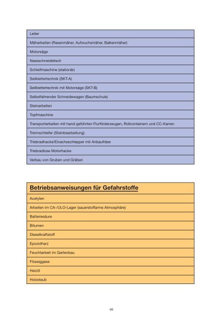 Gefährdungsbeurteilungen - Arbeitssicherheit und ...