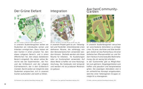 Der Studentengarten - Lehrstuhl für Landschaftsarchitektur