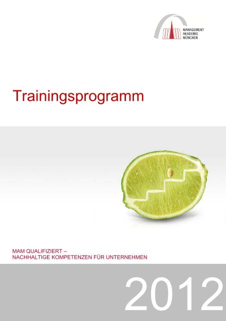 Trainingsprogramm - Management Akademie München