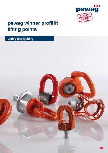 pewag winner profilift lifting points