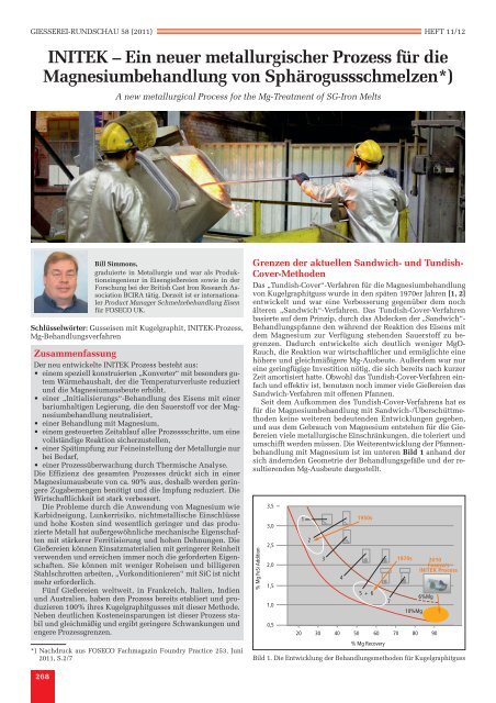 INITEK – Ein neuer metallurgischer Prozess für die ...