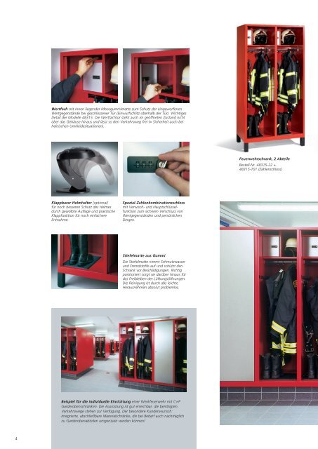 CP Evolo Feuerwehr - C + P Möbelsysteme GmbH & Co. KG