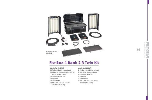 LED Flo-Box 2 Bank 4 ft