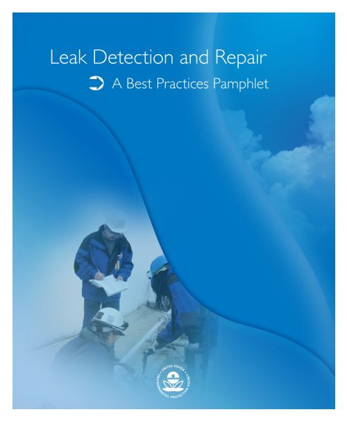 Leak Detection and Repair a Best Practices Pamphlet US