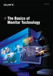 The Basics of Monitor Technology - Panavision