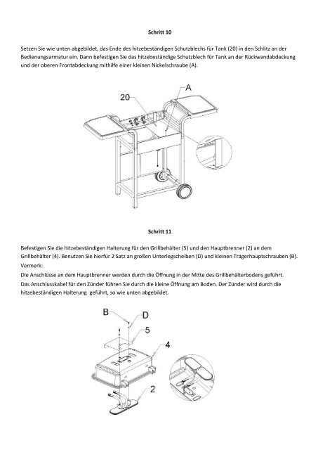 Outdoor Gas Barbecue Grill Montana - Bison BBQ Grill