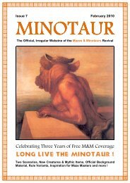 LONG LIVE THE MINOTAUR ! - Mazes & Minotaurs - Free