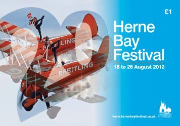 Download the programme as a .pdf (6mb) - Herne Bay Festival