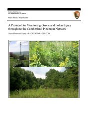 CUPN Ozone and Foliar Injury Monitoring Protocol - NPS Inventory ...