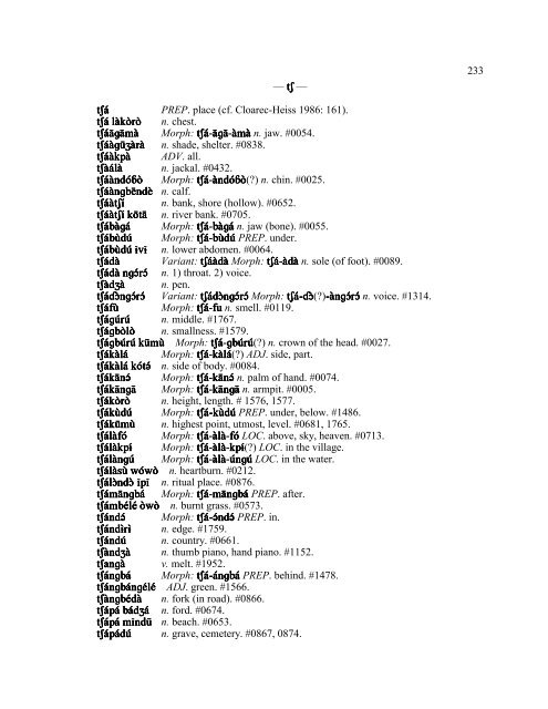 the university of chicago the phonology and ... - SIL International