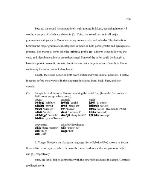 the university of chicago the phonology and ... - SIL International