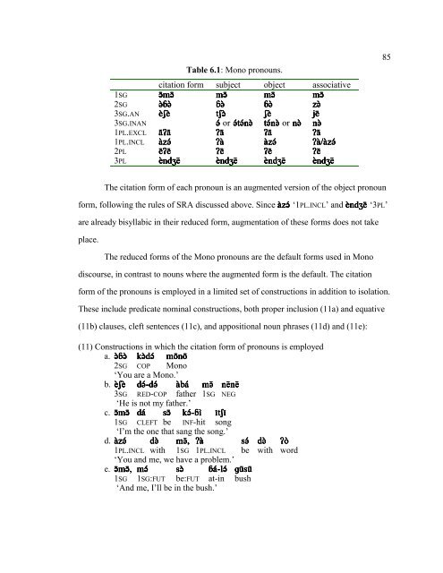 the university of chicago the phonology and ... - SIL International