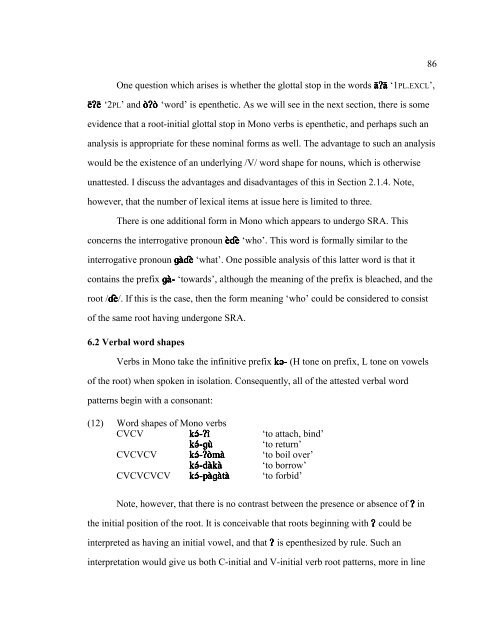 the university of chicago the phonology and ... - SIL International