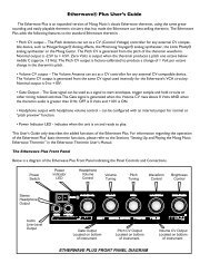 Etherwave® Plus User's Guide - Moog Music Inc