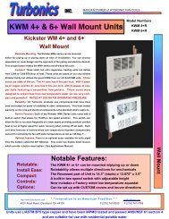 kickster™ wall mounts - Turbonics