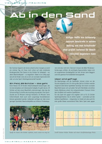 Aufstieg und Abstieg - Volleyball-Magazin