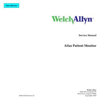 Welch Allyn Vital Signs Monitor User Manual Welch Allyn Vital Signs Monitor User Manual