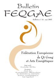 Mise en page 1 - Fédération des Enseignants de Qi Gong, Art ...