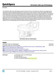 HP FlexFabric 10Gb 2-port 554FLB Adapter