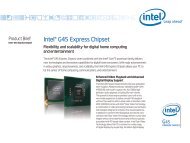 Intel® G45 Express Chipset