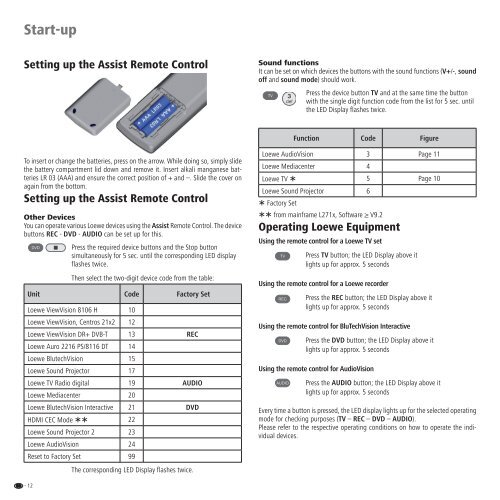 User Guide BluRay Player - Loewe