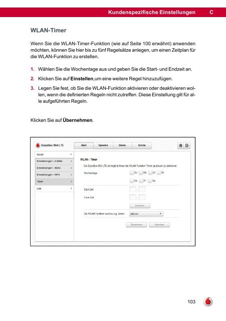 Handbuch EasyBox 904 LTE - Vodafone