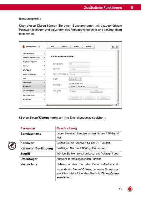 Handbuch EasyBox 904 LTE - Vodafone