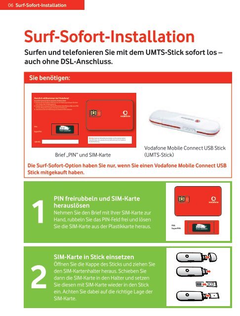 Vodafone DSL-EasyBox 802 Installationsanleitung