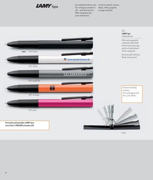 Design. Made in Germany. Advertise with Lamy ... - Lapiceria.com