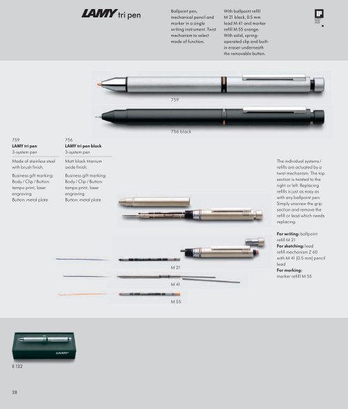 Design. Made in Germany. Advertise with Lamy ... - Lapiceria.com