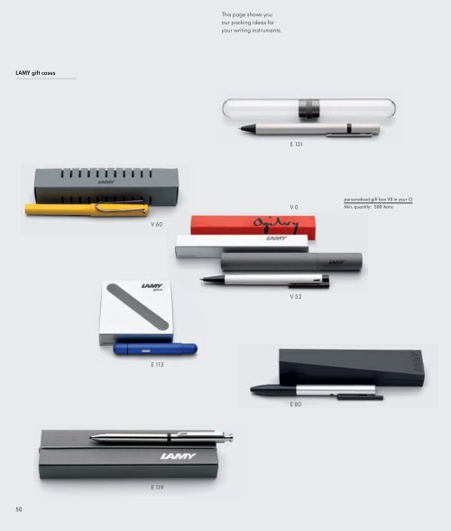 Design. Made in Germany. Advertise with Lamy ... - Lapiceria.com