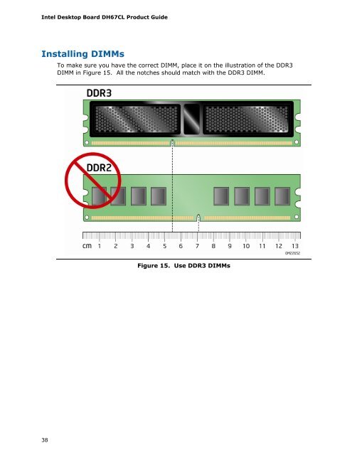 Intel® Desktop Board DH67CL Product Guide