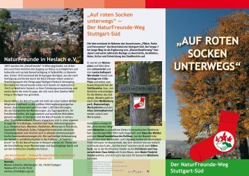 „Auf roten Socken unterwegS“ - NaturFreunde Stuttgart