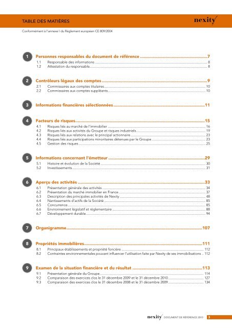 Document de référence 2010 (.pdf - Nexity