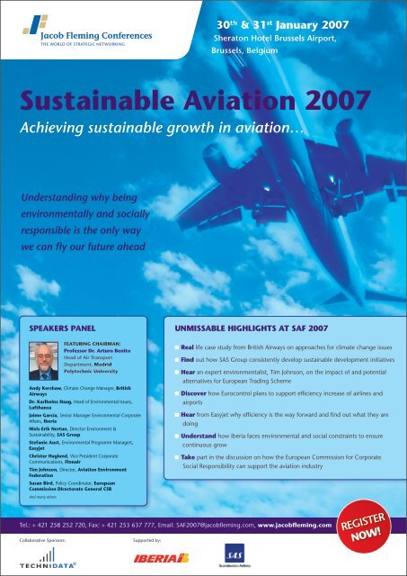 Sustainable aviation 2007