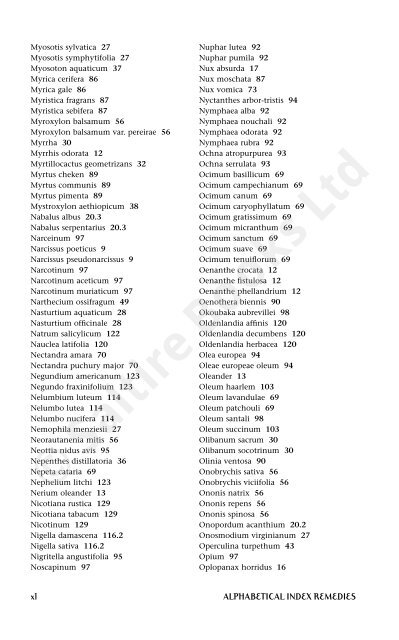 Vermeulen / Johnston PLANTS - Homeopathic and Medicinal Uses ...