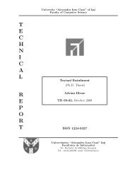 technicalreport - Profs.info.uaic.ro - Universitatea Alexandru Ioan Cuza