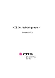 CDS Output Management 5.1