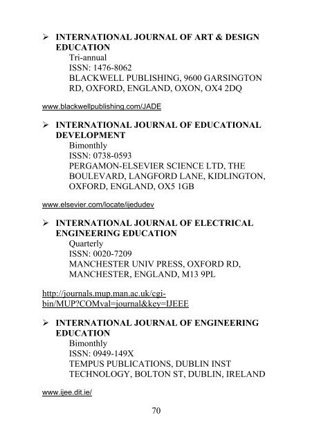 REVISTE COTATE ISI (româneşti, militare, învăţământ, informatică ...