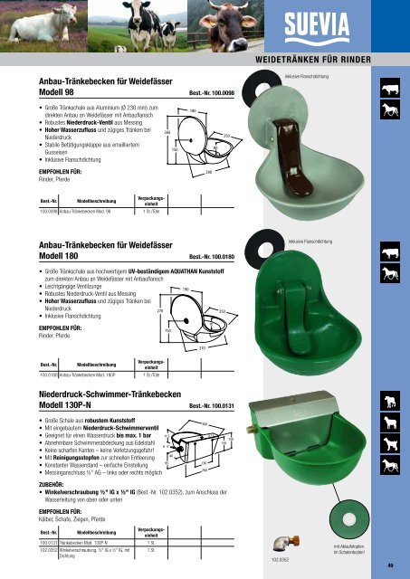 katalog 2011 RindeR Schafe Ziegen