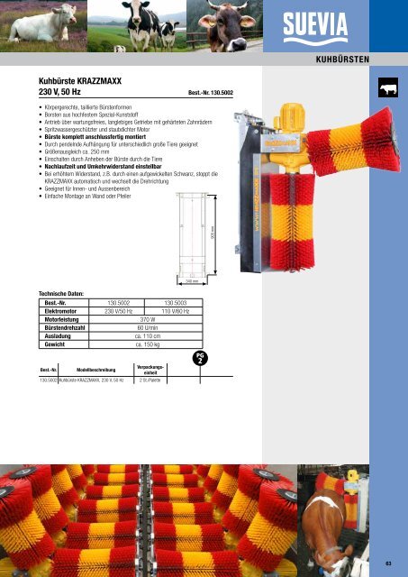 katalog 2011 RindeR Schafe Ziegen