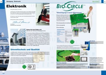 Elektronik-Flyer - Bio-Circle