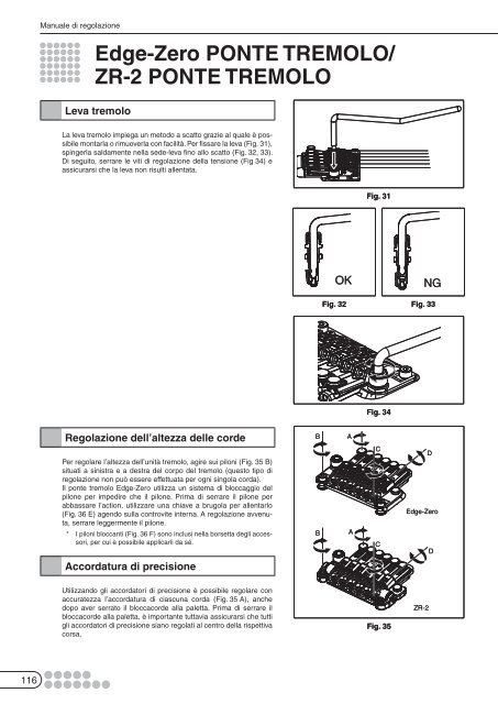 Table of Contents - Ibanez Guitars