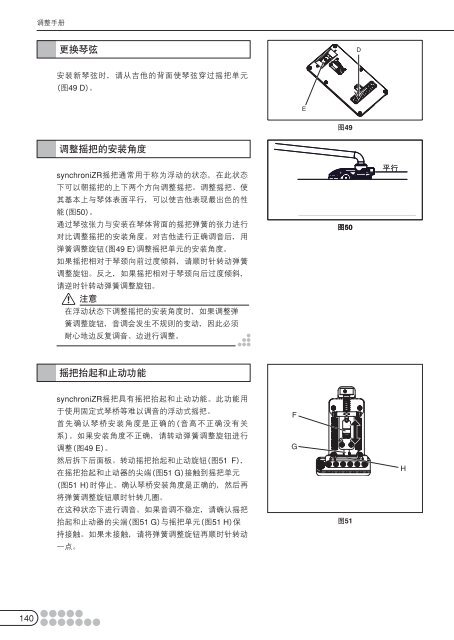 Table of Contents - Ibanez Guitars