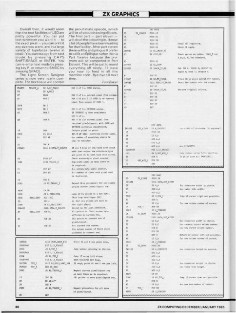 spectrum graphics - OpenLibra